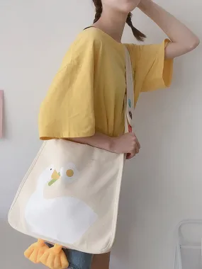 AlanBalen® - Cute Duck Canvas Bag