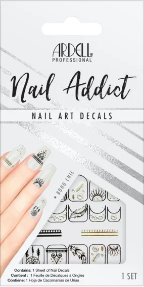 Ardell Nail Addict Nail Art Decals Boho Chic