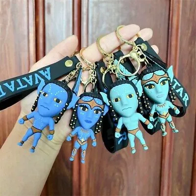 Avatar MODEL C Silicone Keychain - High-Quality 3D Design