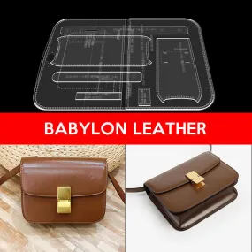 BABYLON™ Crossbody Bag Leather Crafting Pattern AAB-647