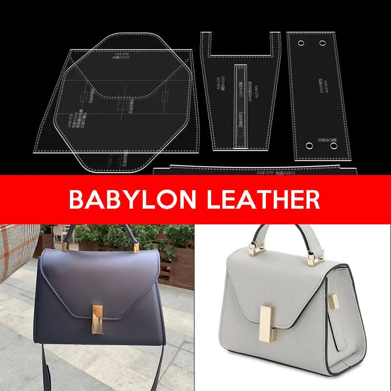 BABYLON™ Large Capacity Handbag Leather Pattern AAB-579