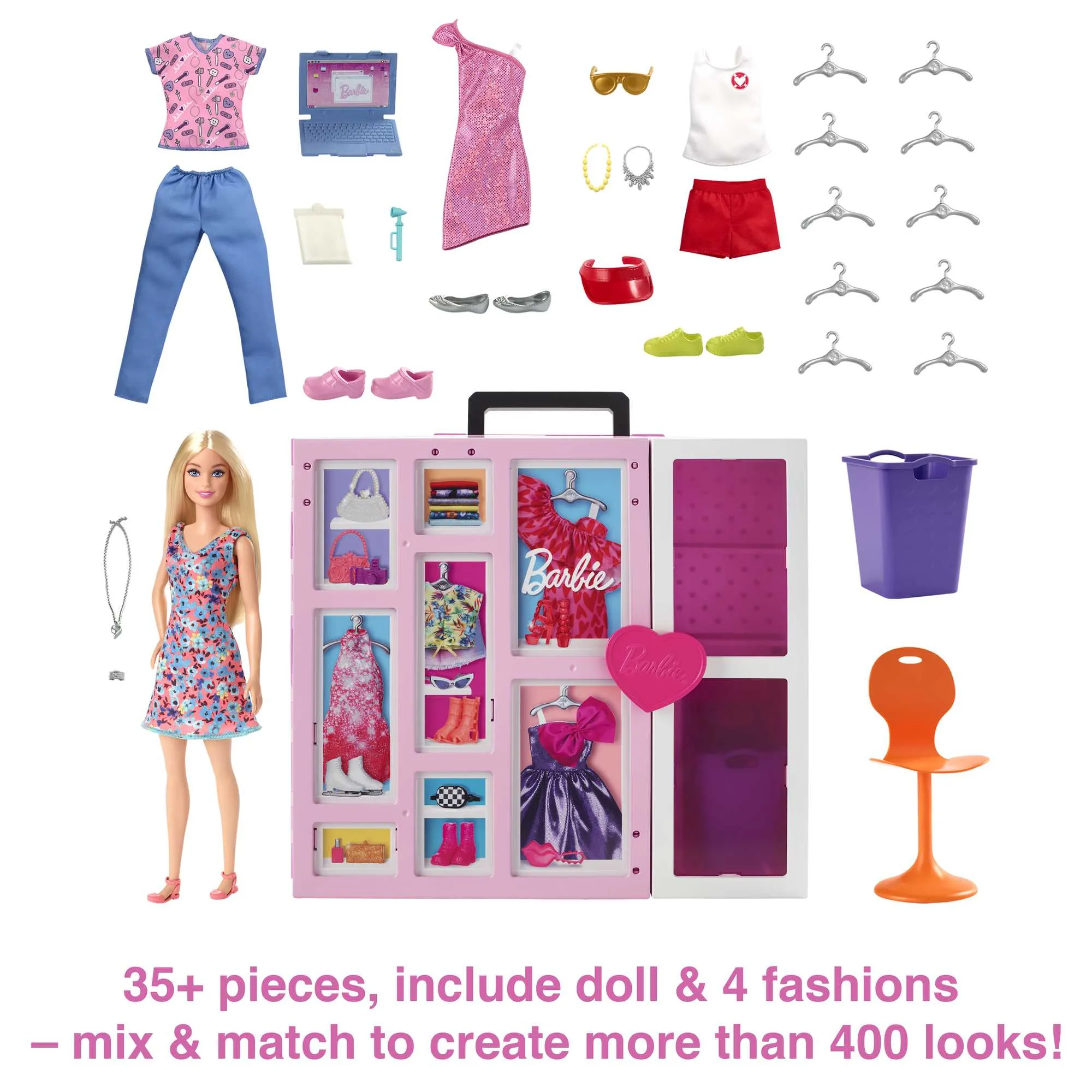 Barbie Dream Closet Doll And Playset