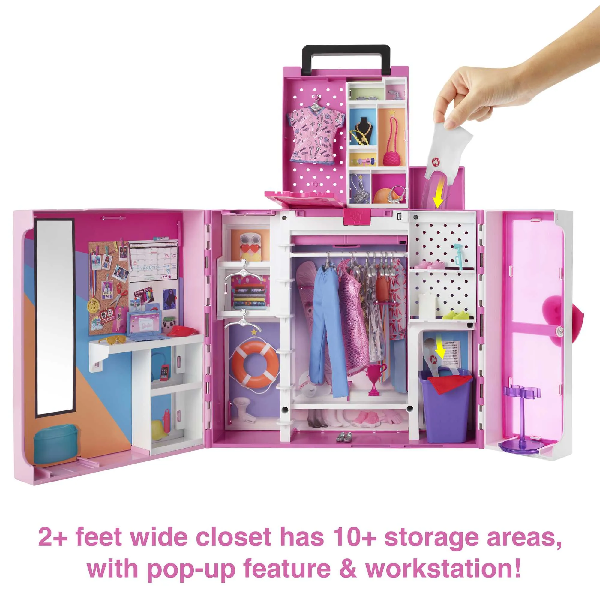 Barbie Dream Closet Doll And Playset