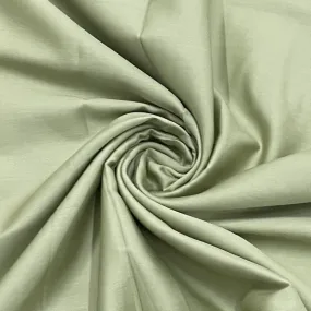 Classic Diaquiri Green Solid Cotton Satin