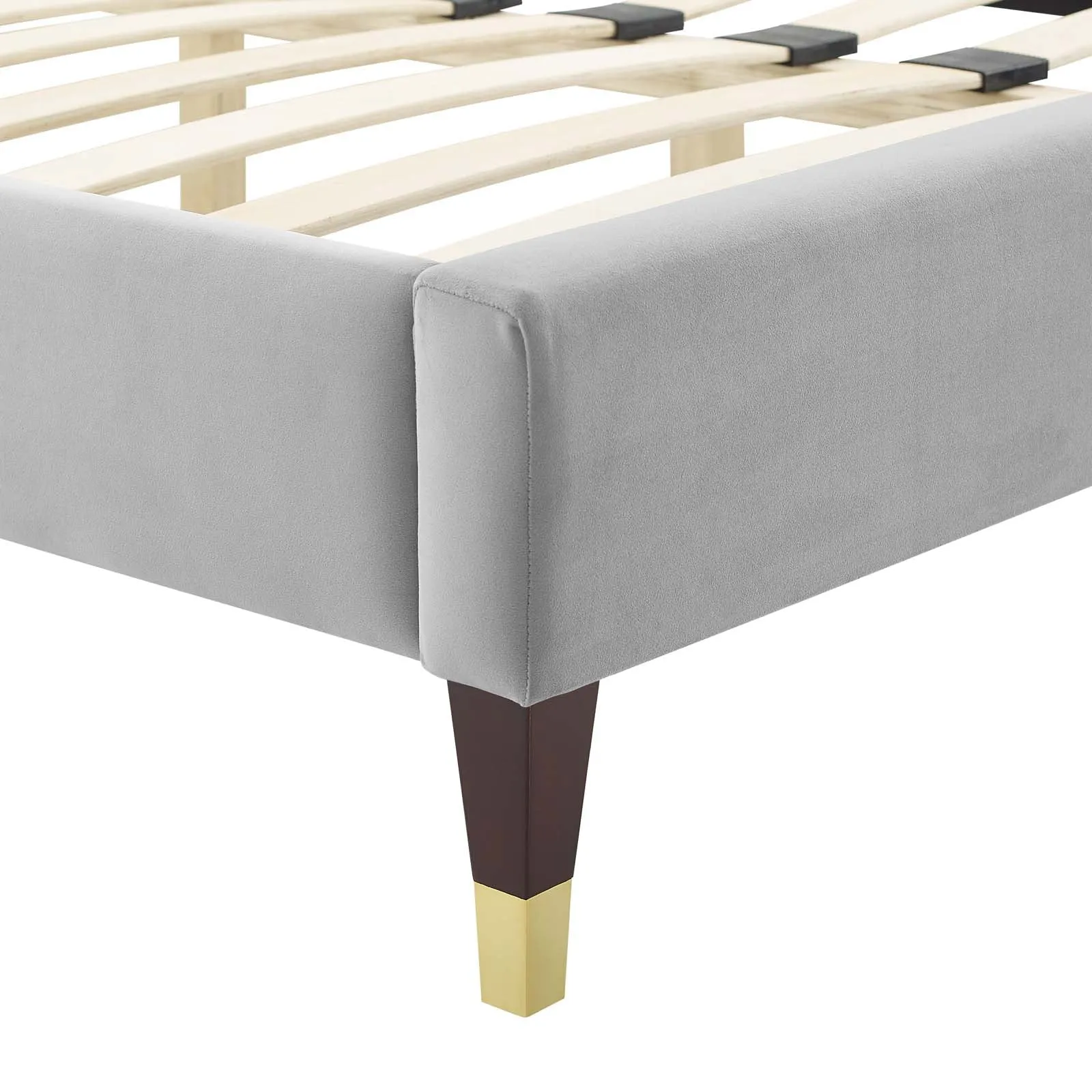 Colette Performance Velvet Platform Bed by Modway