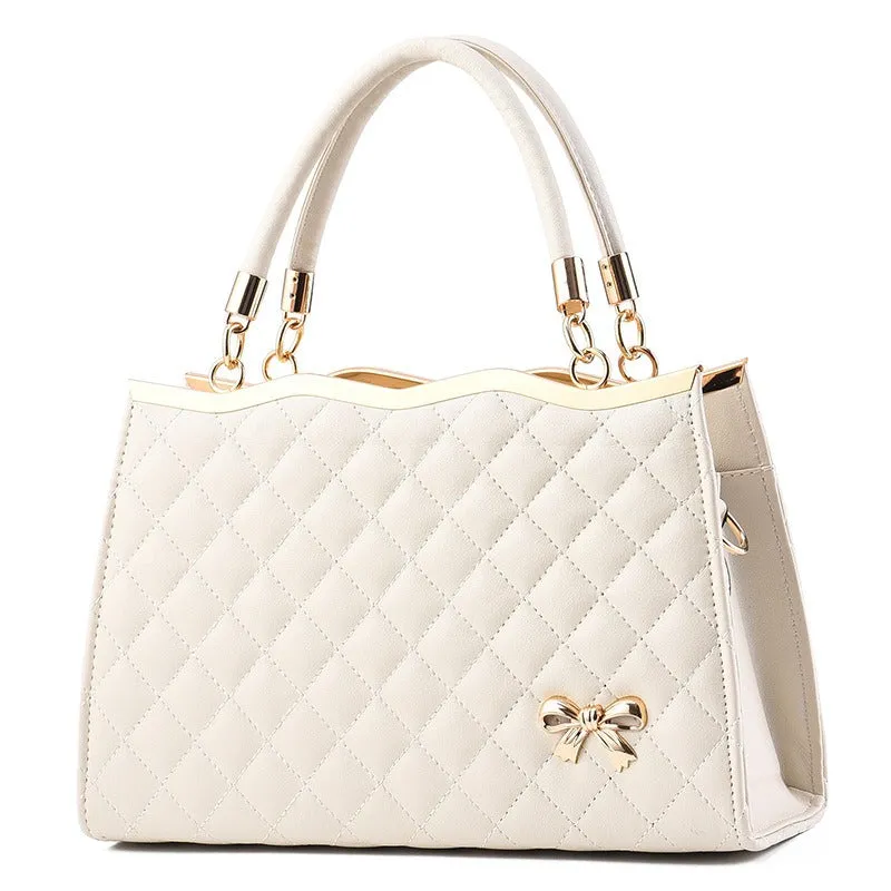 Diamond Lattice Crossbody Shoulder Bag