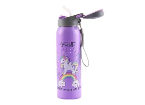 Insulated Unicorn kids sipper bottle GYPSY - 500 ml Stainless steel