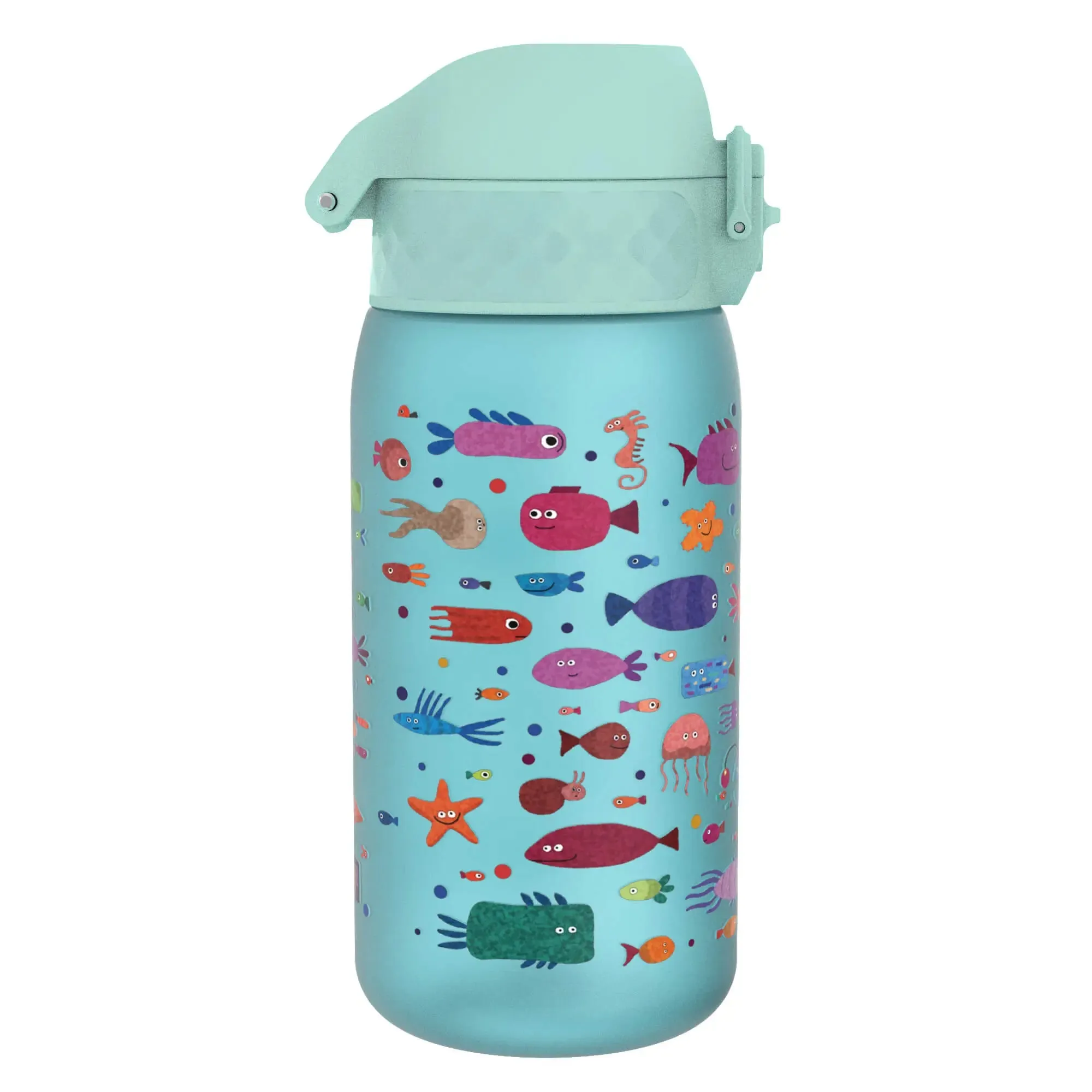 Leak Proof Kids Water Bottle, Recyclon, Fish, 350ml (12oz)