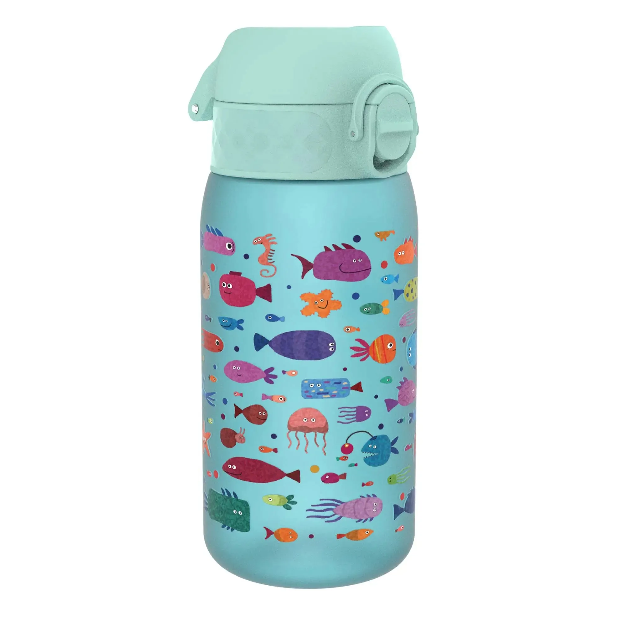 Leak Proof Kids Water Bottle, Recyclon, Fish, 350ml (12oz)