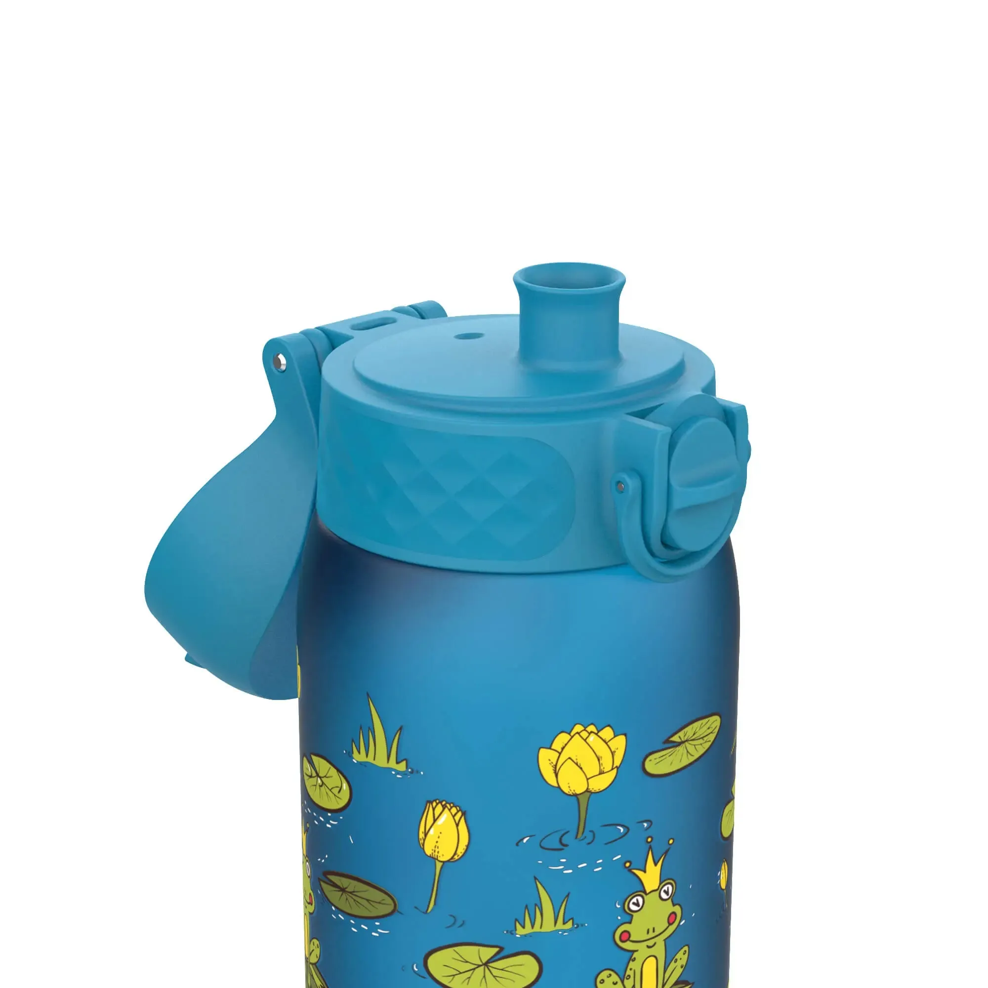 Leak Proof Kids Water Bottle, Recyclon, Frog Pond, 350ml (12oz)