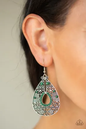 Malibu Gardens Green-Earrings