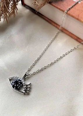 Trendy  Rhinestone Studded Pendant Necklace for Women: Stylish and Protective Jewelry for Any Occasion